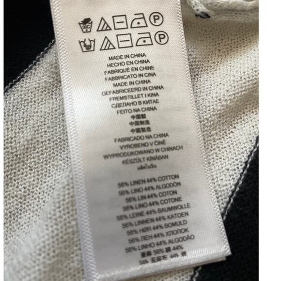 Michael Michael Kors Striped Sweater Tank Top Nautical Lightweight Classic - Picture 5 of 7